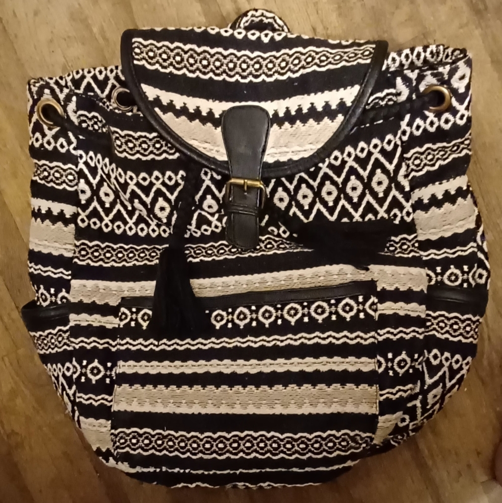 American Eagle Vintage Woven Backpack
